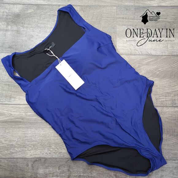 Dokotoo Plus Size Square Neck One Piece Swimsuit Size 2XL - Picture 1 of 5